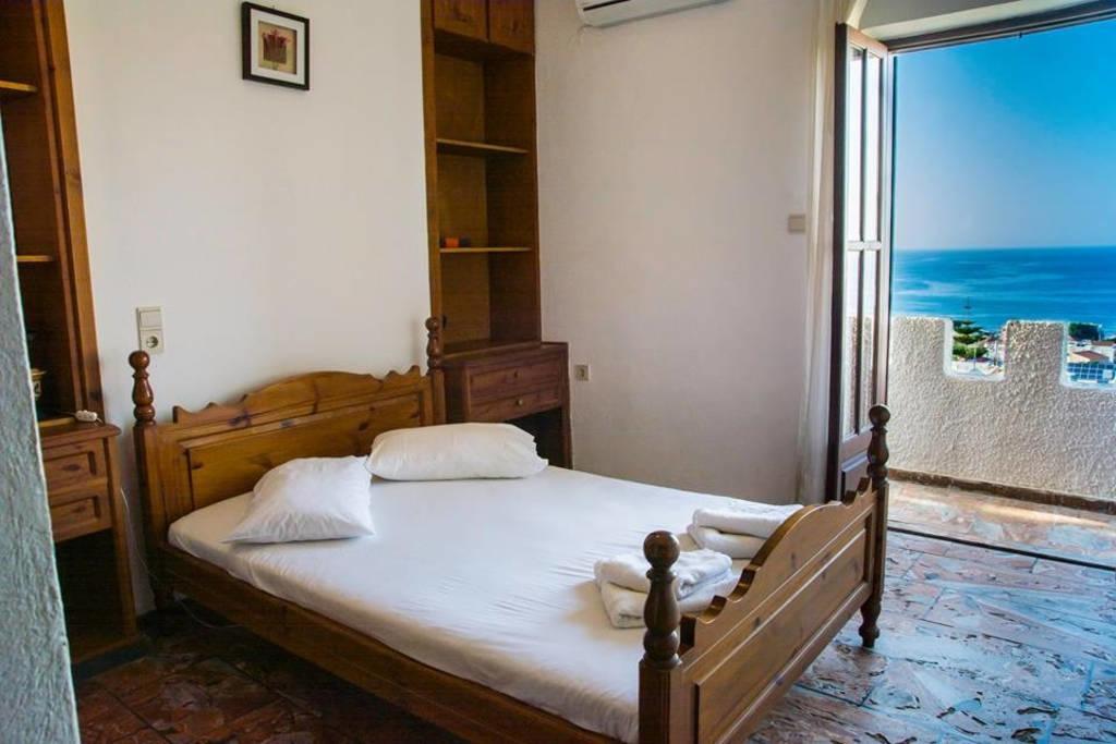 Villas Eva With Panoramic Sea View Σταλός Δωμάτιο φωτογραφία